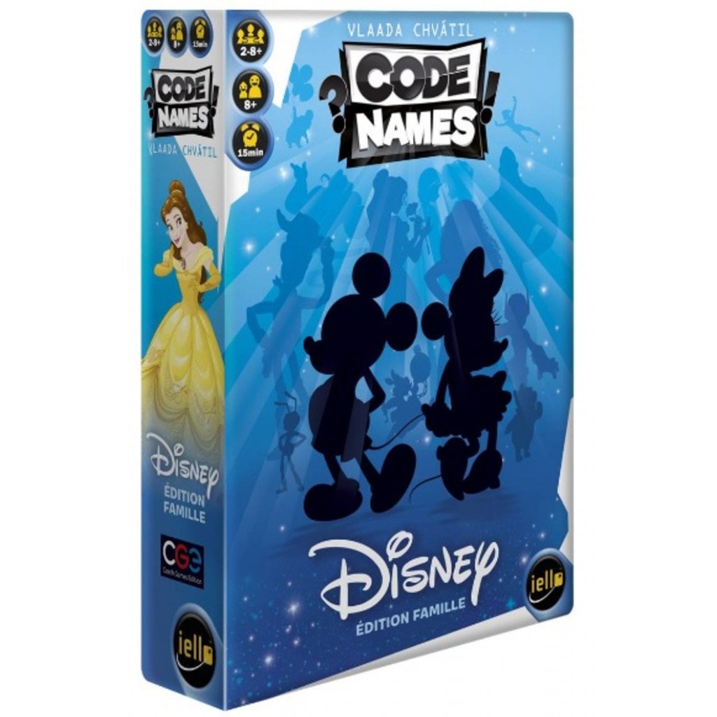 Jeudice - USAOPOLY - Iello - Codenames Disney