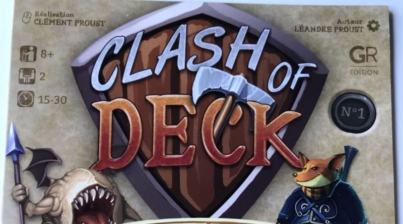 Jeudice - Grammes Edition - Clash Of Deck - Jeu de cartes à découper