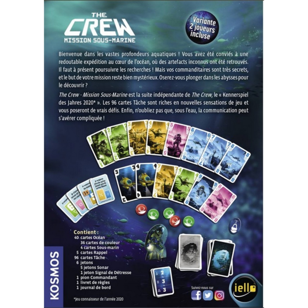 Jeudice - Kosmos - Iello - The Crew - Mission sous marine