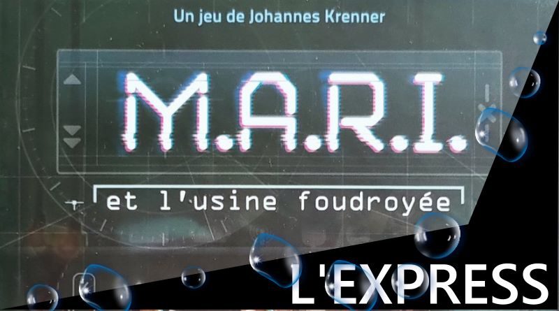 Jeudice - LifeStyle Boardgames LTD - M.A.R.I. et l'Usine Foudroyée