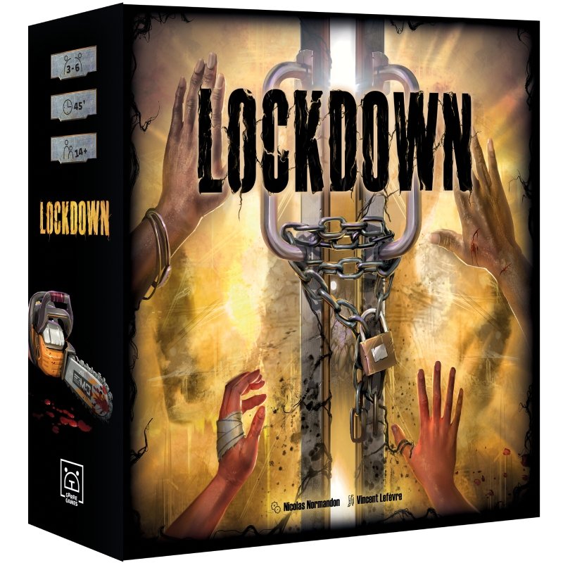 Jeudice - Grrre Games - Lockdown - Jeu de Société