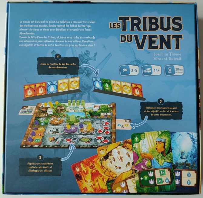 Jeudice - La Boite de Jeu - Les Tribus du Vent - Jeu de Société