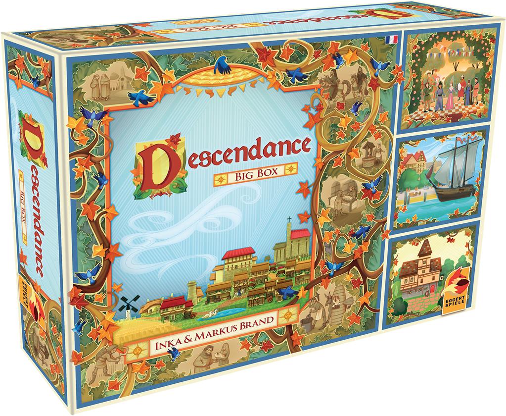 Jeudice - Asmodée - Eggertspiele - Descendance Big Box - Jeu de Société