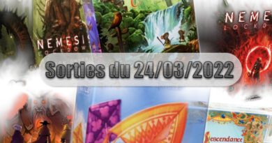 Les Sorties des Jeux de Société du 24 Mars 2023