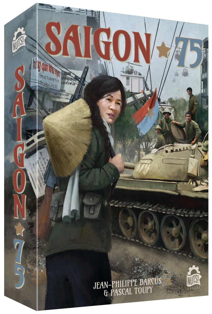 Jeudice - Nuts Publishing - Saigon 75 - Jeu de Société