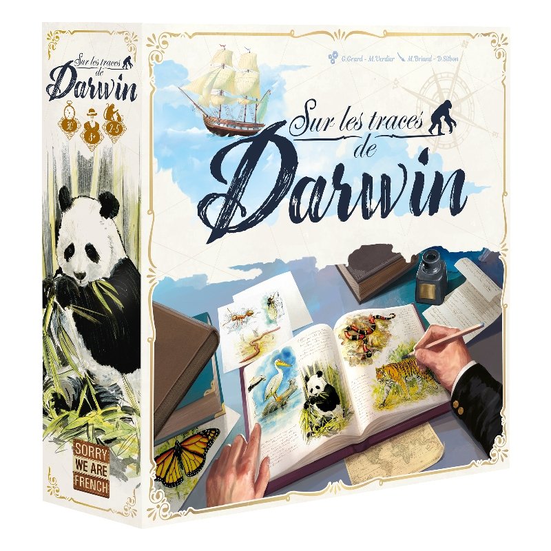 Jeudice - Sur les Traces de Darwin - Sorry We Are French - Jeu de Société