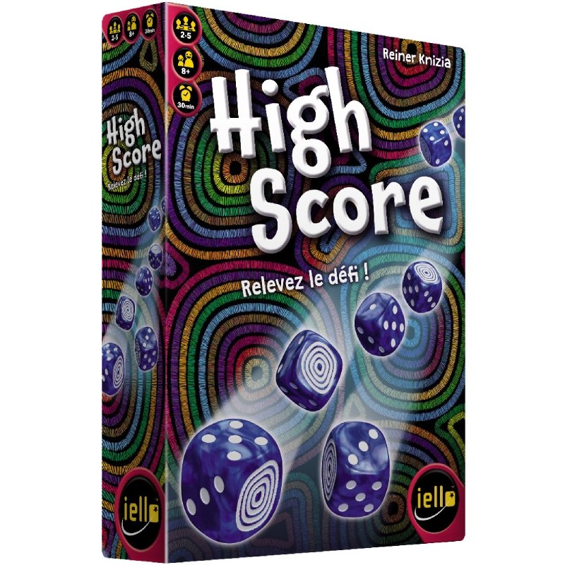 Jeudice - Iello - High Score - Jeu de Société - Dés