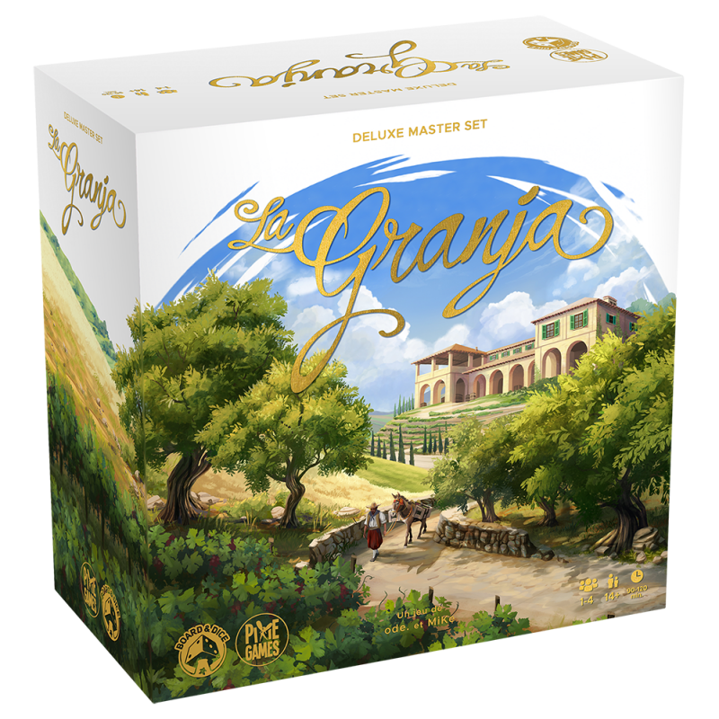 Jeudice - Pixie Games - Board & Dice - La Granja - Edition Deluxe