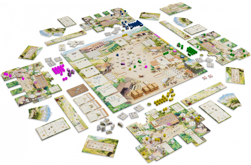 Jeudice - Pixie Games - Board & Dice - La Granja - Edition Deluxe