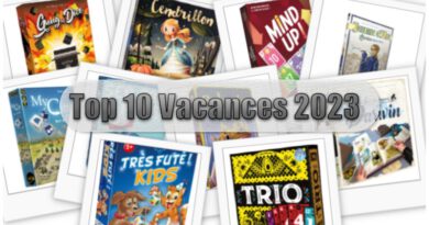 Jeudice - Top 10 Vacances 2023 - Jeu de Société