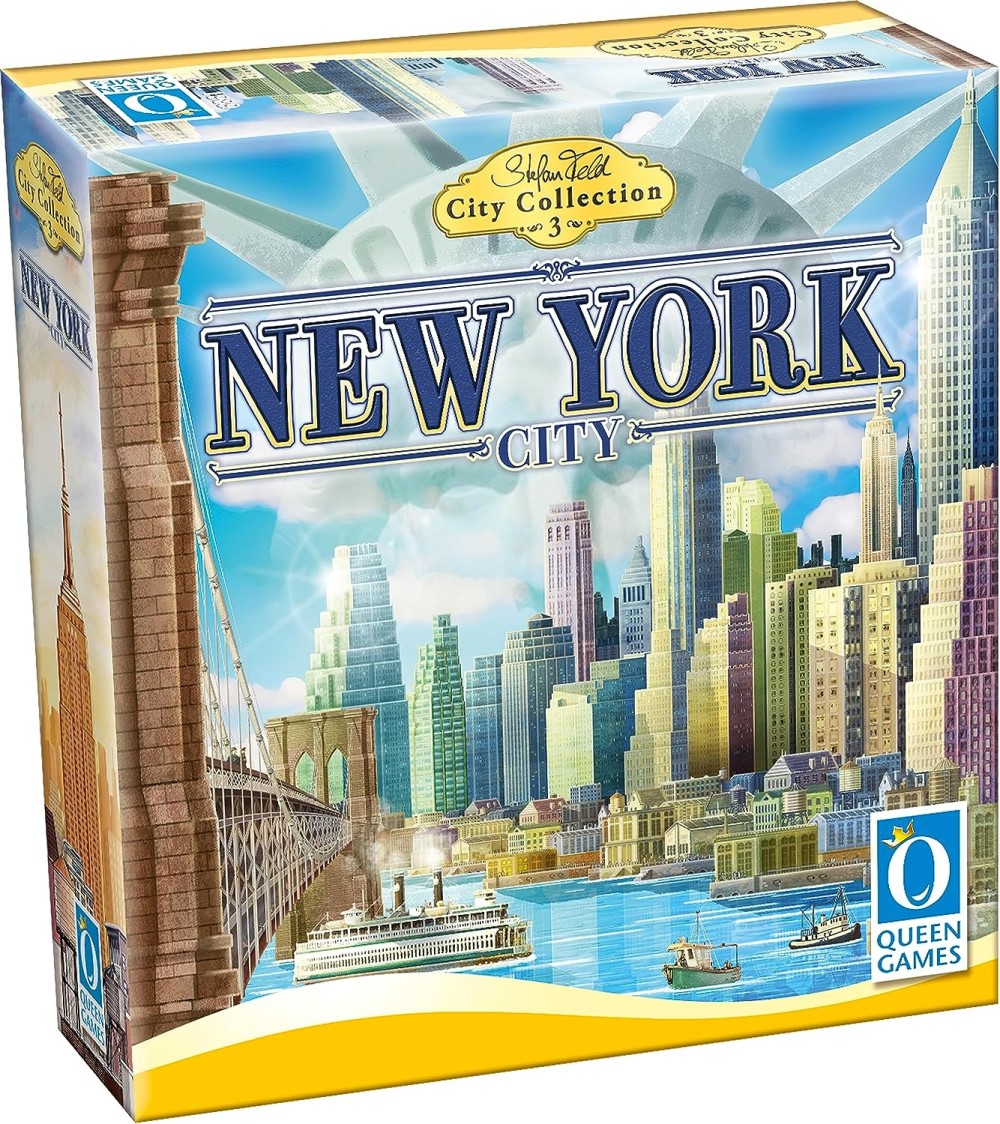 Jeudice - Queen Games - Atalia - New York City - City Collection 3 - Jeu de Société