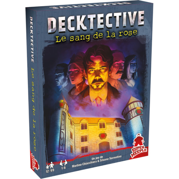 Jeudice - Super Meeple - Decktective N° 1  - Le Sang et la Rose 