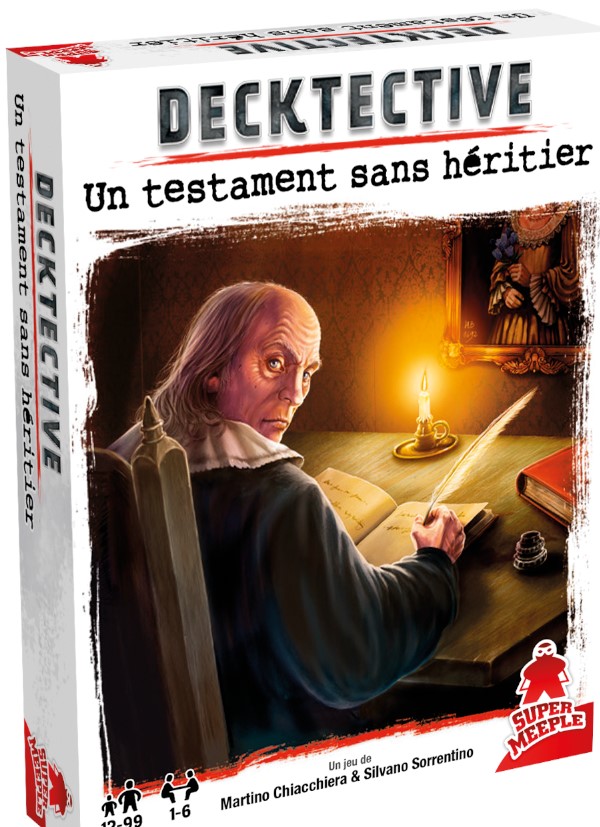 Jeudice - Super Meeple - Decktective N° 4 - Un testament sans héritier