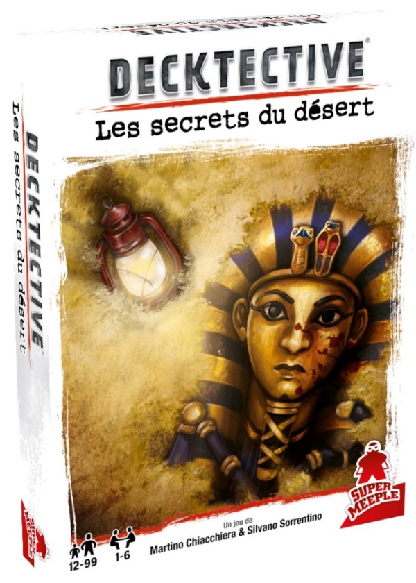 Jeudice - Super Meeple - Decktective N° 6 - Les Secrets du Désert