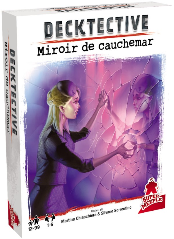 Jeudice - Super Meeple - Decktective N° 3 - Miroir de Cauchemar