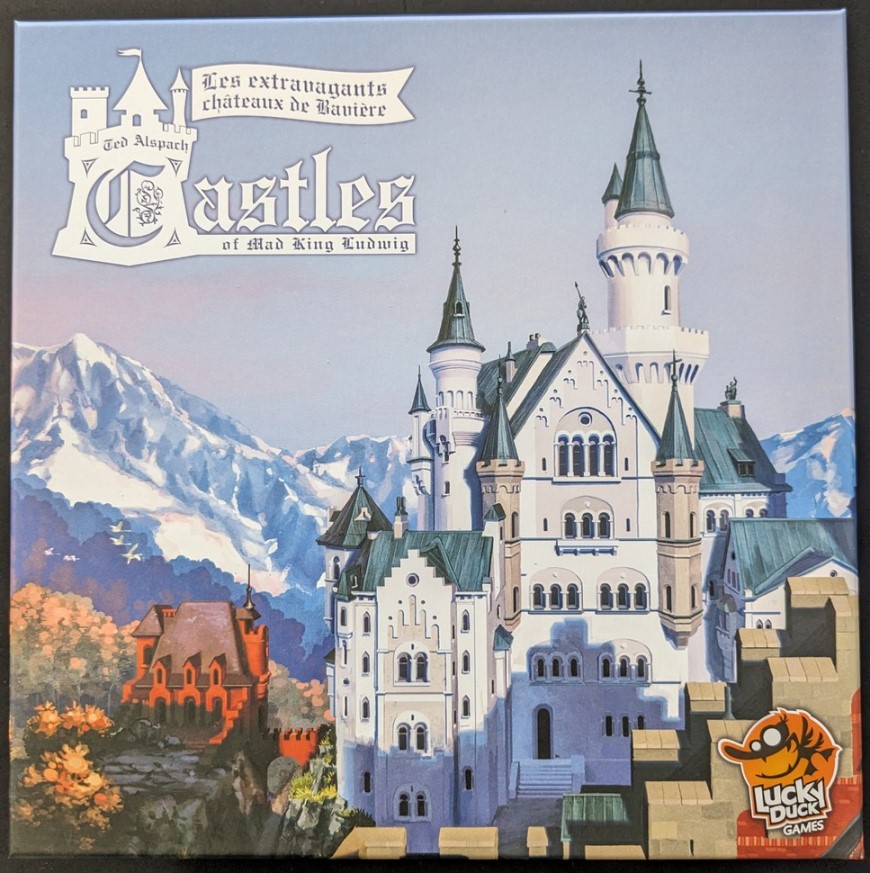 Jeudice - Lucky Duck Games - Castles Of Mad King Ludwig - Jeu de Société