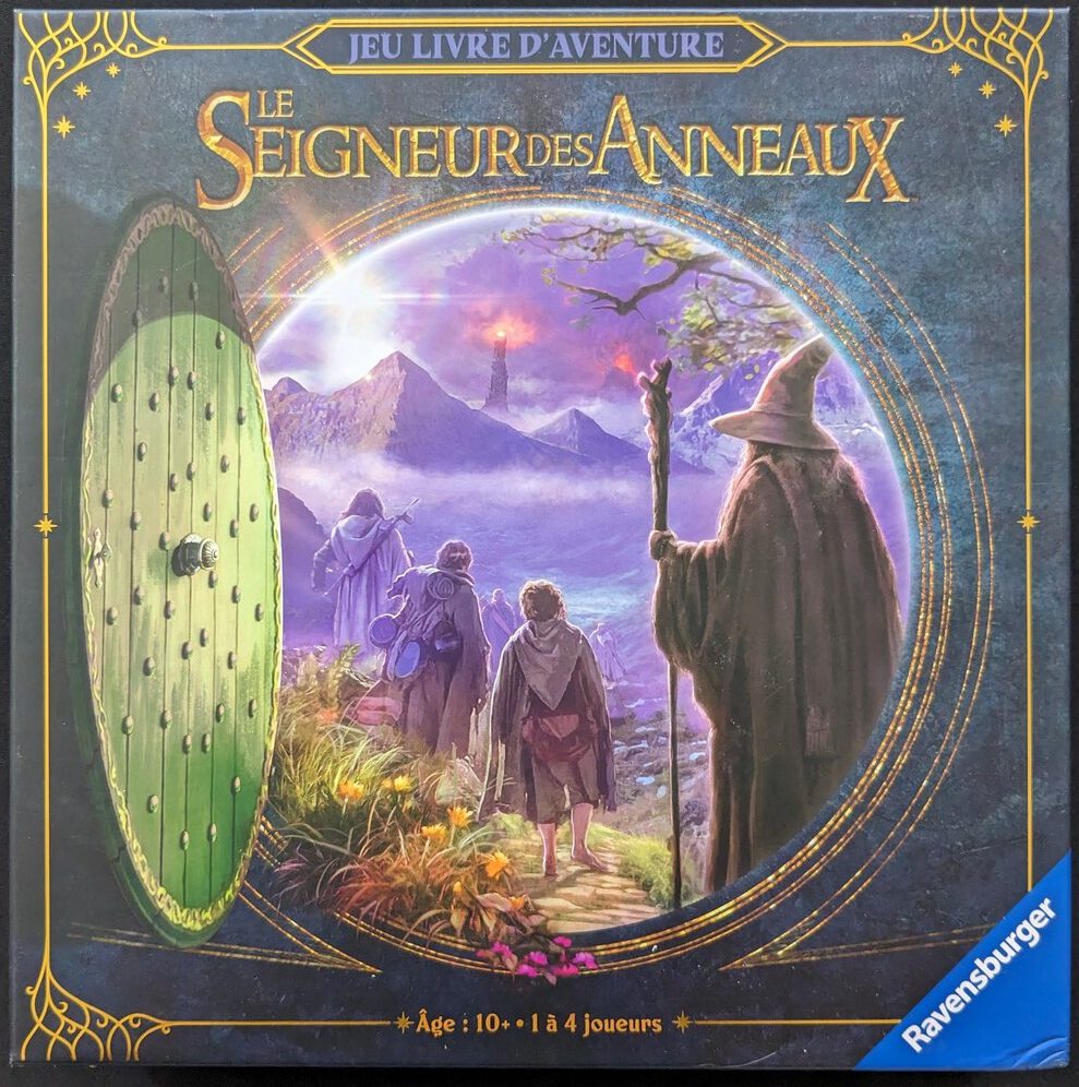 Jeudice - Ravensburger - Le Seigneur des Anneaux - Jeu Livre d'Aventure