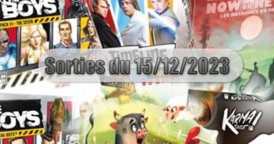 Les Sorties des Jeux de Société du 15 décembre 2023