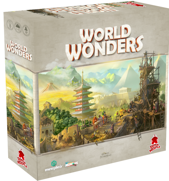 Jeudice - Super Meeple - World Wonders - Jeu de Société