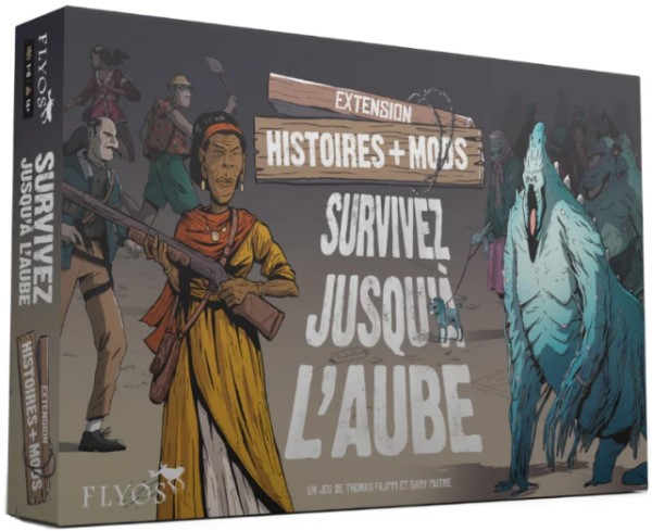 Jeudice - Flyos - Survivez Jusqu'à l4aube - Extension - Histoire et Mods - Jeu de Société