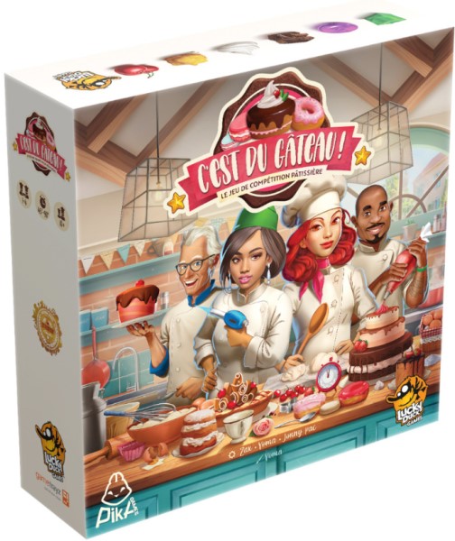 Jeudice - Lucky Duck Games - C'est du Gateau - Jeu de Société