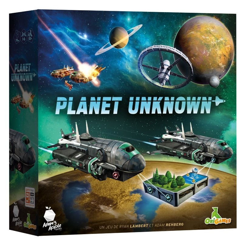 Jeudice - Origames - Planet Unknown - Jeu de Société