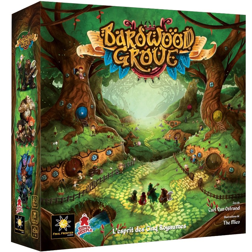 Jeudice - Super Meeple - Bardwood Grove - Jeu de Société