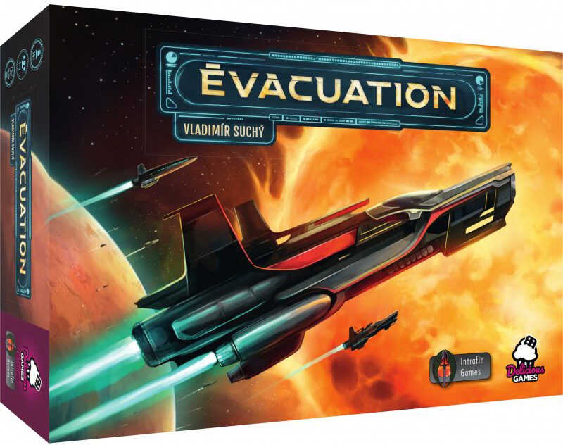 Jeudice - Intrafin - Delicious Games - Evacuation - Jeu de Plateau - Expert