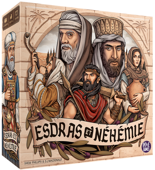 Jeudice - Pixie Games - Garphill Games - Esdras et Néhémie - Jeu de Société - Expert