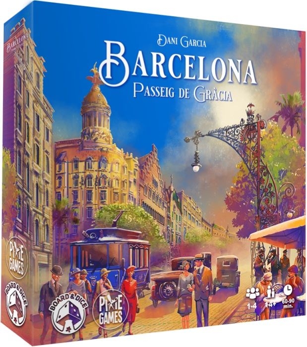 Jeudice - Pixie Games - Barcelona - Extension - Passeig de Gràcia - Jeu de Société