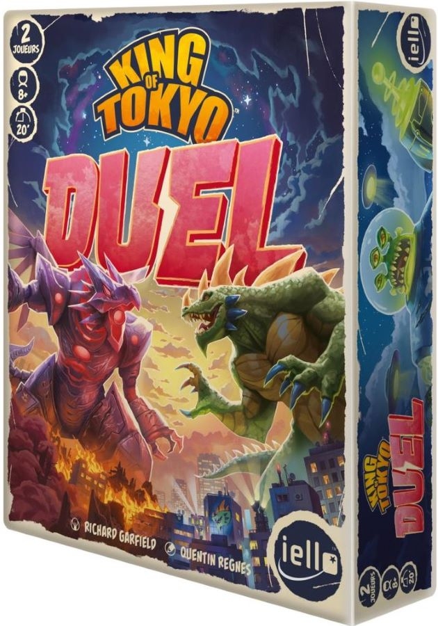 Jeudice - Iello - King of Tokyo Duel - Jeu de Société