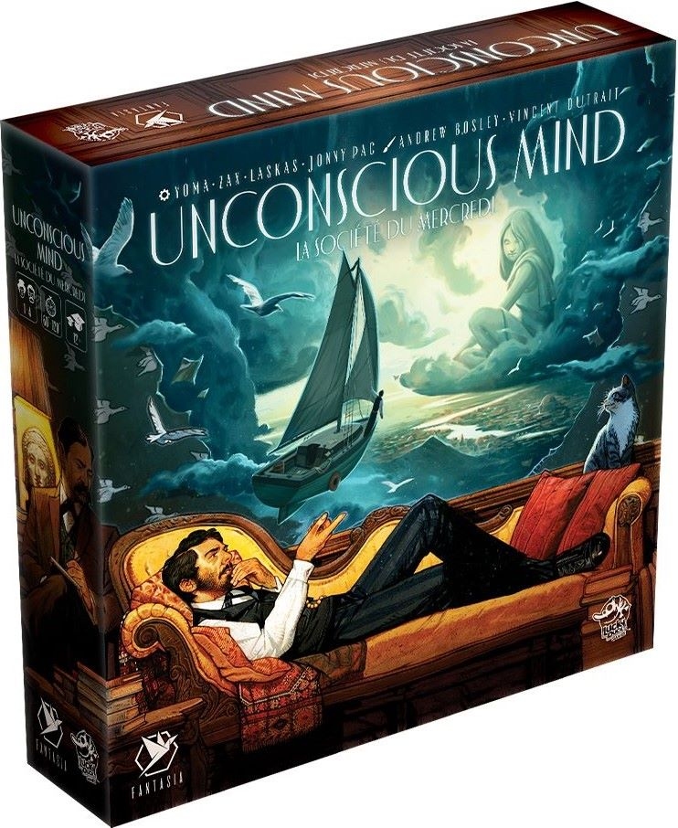 Jeudice - Lucky Duck Games - Unconscious Mind : La Société du Mercredi - Jeu de Société