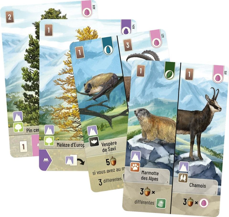 Jeudice - Lookout Games - Forêt Mixte - Extension - Alpes - Jeu de Société