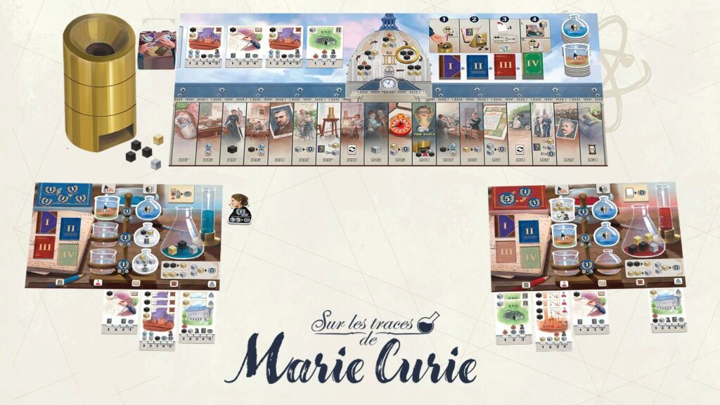 Jeudice - Sorry We Are French - Sur Les Traces de Marie Curie - Jeu de Société