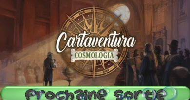 Jeudice - Blam - Cartaventura - Cosmologia - Aventure - Cartes