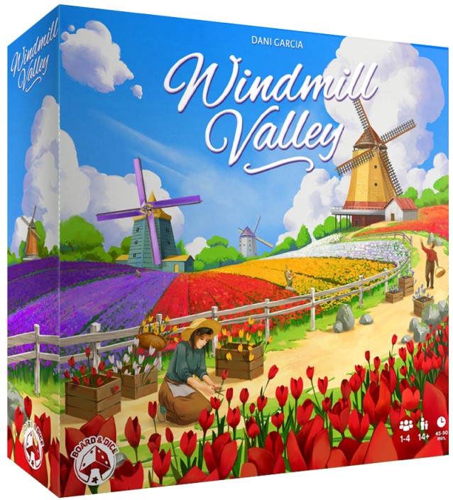 Jeudice - Pixie Games - Board & Dice - Windmill Valley - Jeu de Société