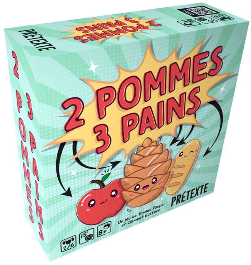 Jeudice - Prétexte - 2 Pommes 3 Pains - Jeu de Société - Ambiance