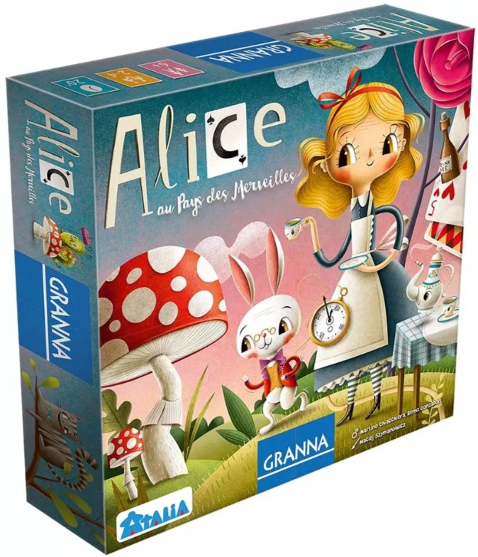 Jeudice - Atalia - Granna - Alice au Pays des Merveilles - Jeu de Société