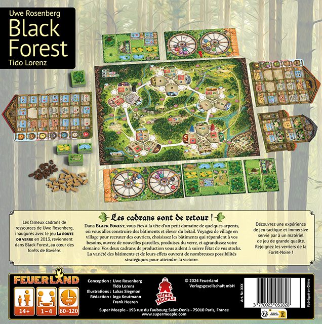 Jeudice - Super Meeple - Feuerland - Black Forest - Eurogame - Expert - Jeu de Société