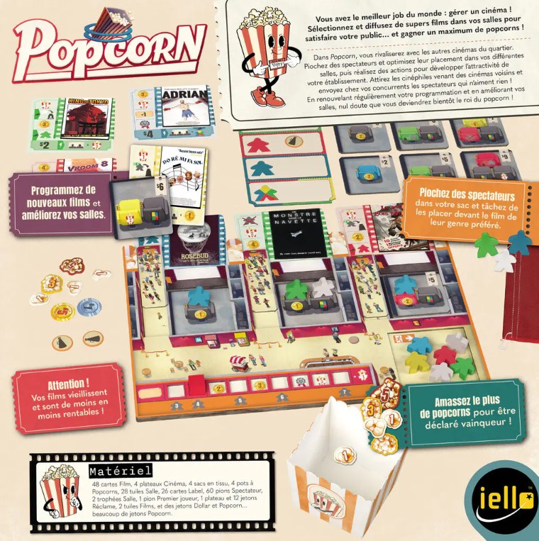 Jeudice - Iello - Popcorn - Jeu de Société