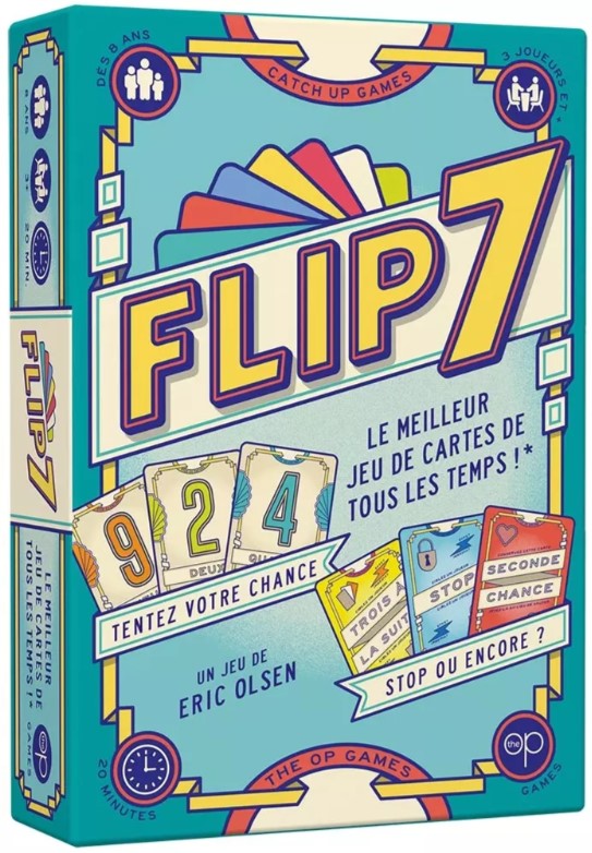 Jeudice - Catch Up Games - Flip 7 - Jeu de Société