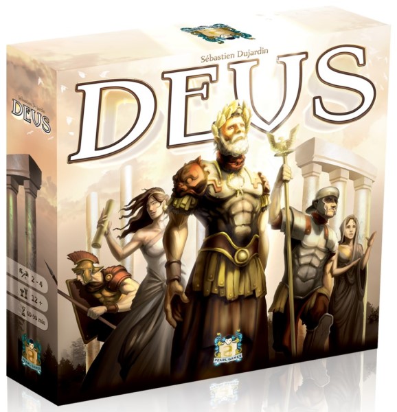 Jeudice - Pearl Games - Deus - Jeu de Société