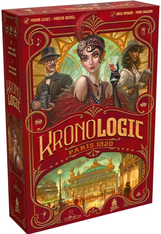 Jeudice - Kronologic - Paris 1920 - Super Meeple - Origames - Jeu de Société - Déduction