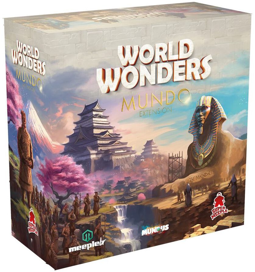 Jeudice - Super Meeple - World Wonders - Extension - Mundo