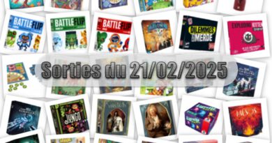 Les Sorties des Jeux de Société du 21 Février 2025